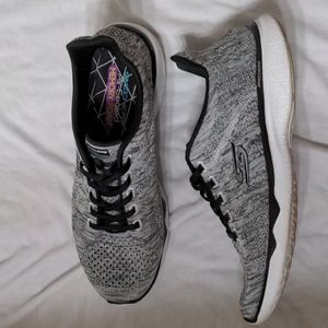 Skechers Air Cooled Memory Foam Sneakers - 11B gray